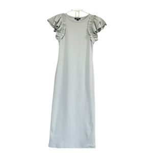 Light green , XS size midi dress , Express